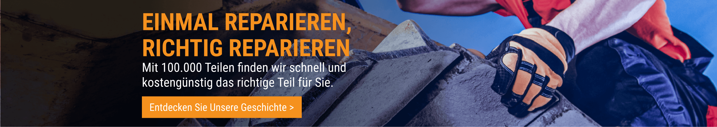 Mit 100.000 verfügbaren Ersatzteilen kann FridayParts Ihre schweren Maschinen schnell wieder einsatzbereit machen.