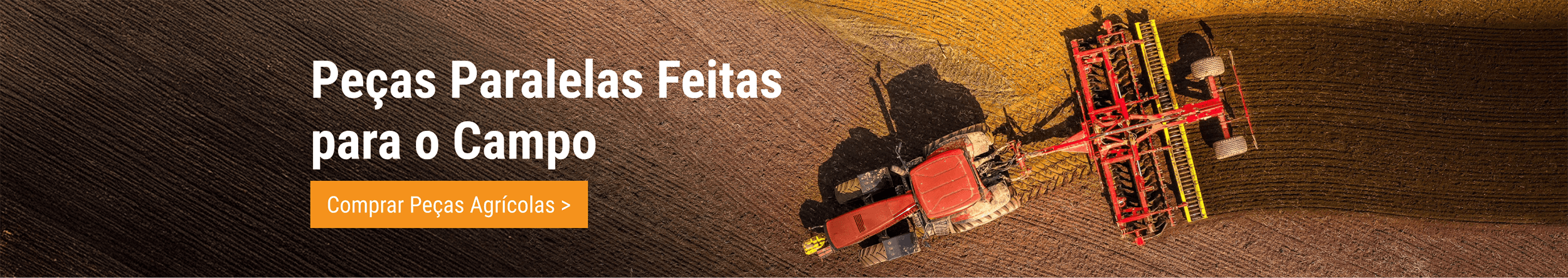 Peças de reposição feitas para o campo. Compre peças de maquinaria agrícola.
