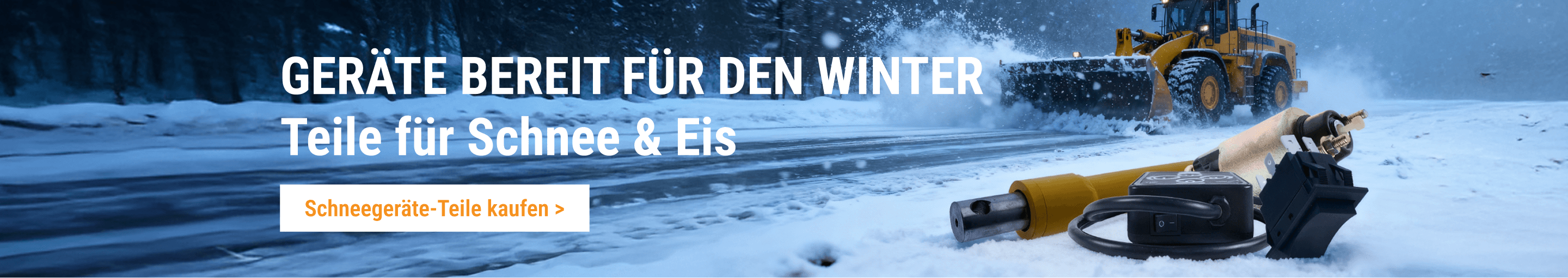 Ausrüstung winterfest machen: Teile für Schnee und Eis. Jetzt Schneeräumgeräte-Ersatzteile kaufen.