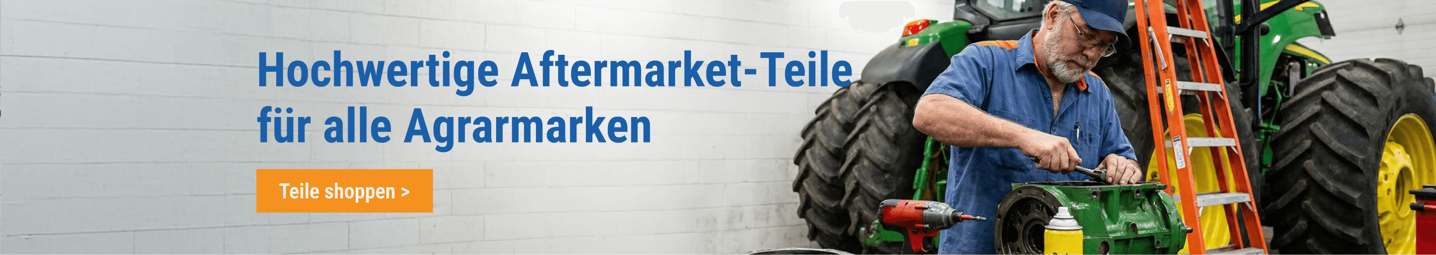 Hochwertige Landmaschinen-Ersatzteile und Traktorteile für alle gängigen Marken im FridayParts Online-Shop.