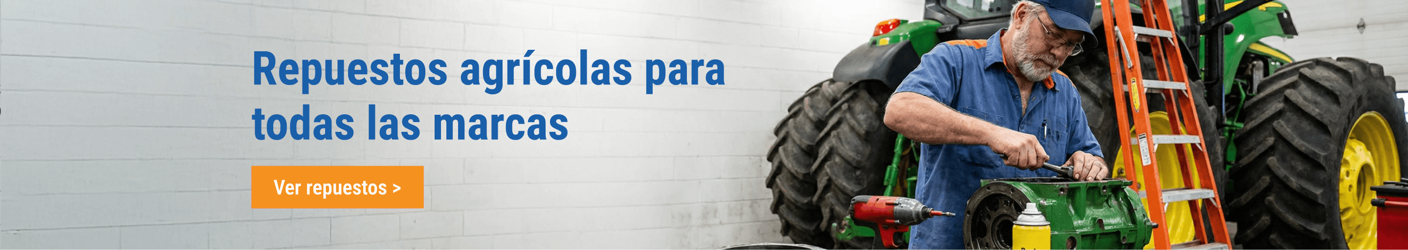 Refacciones agrícolas de repuesto de alta calidad para las principales marcas de tractores en FridayParts.