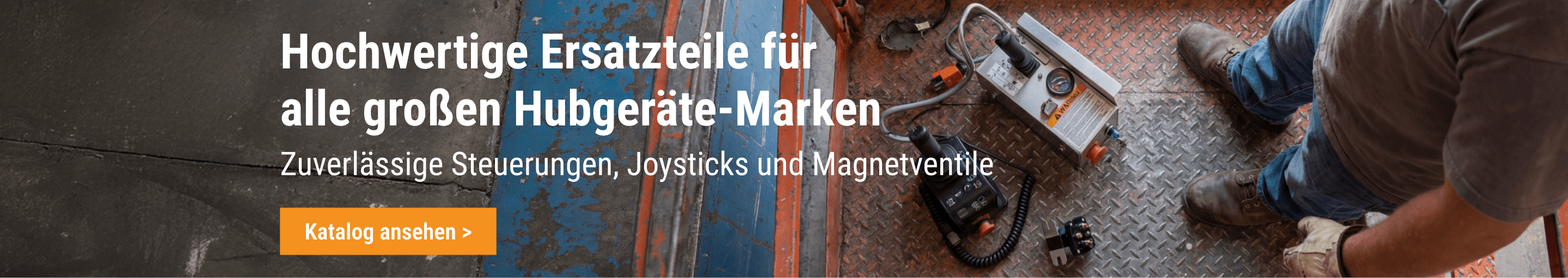Premium-Ersatzteile für Hubarbeitsbühnen: Steuerungen, Joysticks und Magnetventile bei FridayParts.