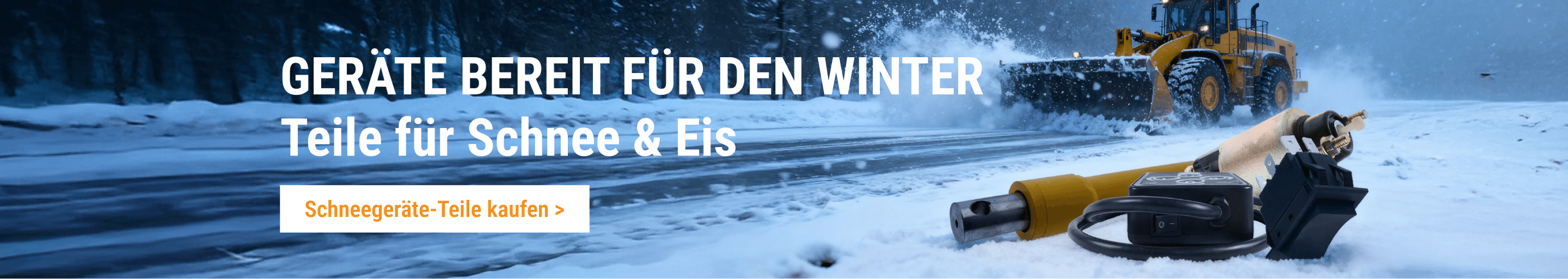 Ausrüstung winterfest machen: Teile für Schnee und Eis. Jetzt Schneeräumgeräte-Ersatzteile kaufen.