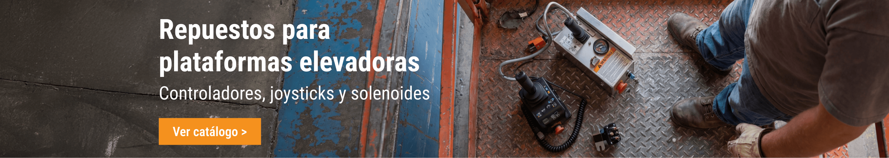 Recambios para equipos de elevación: controladores, joysticks y solenoides en FridayParts.