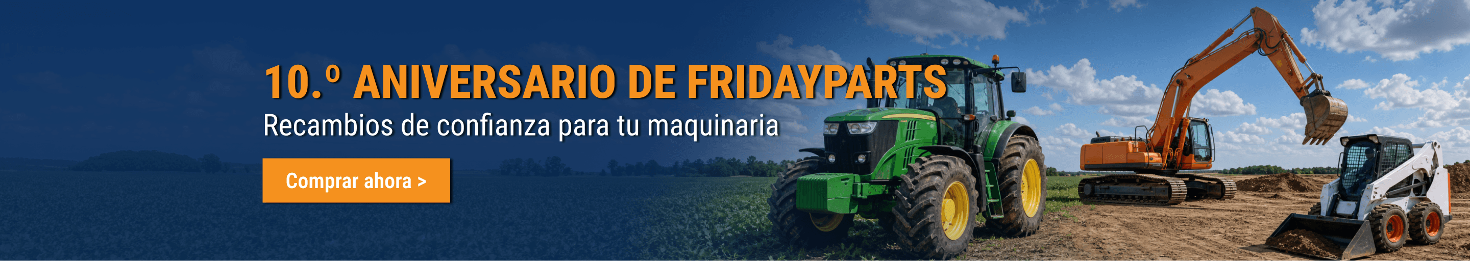 Piezas FridayParts para maquinaria pesada, FridayParts 10th Previews.