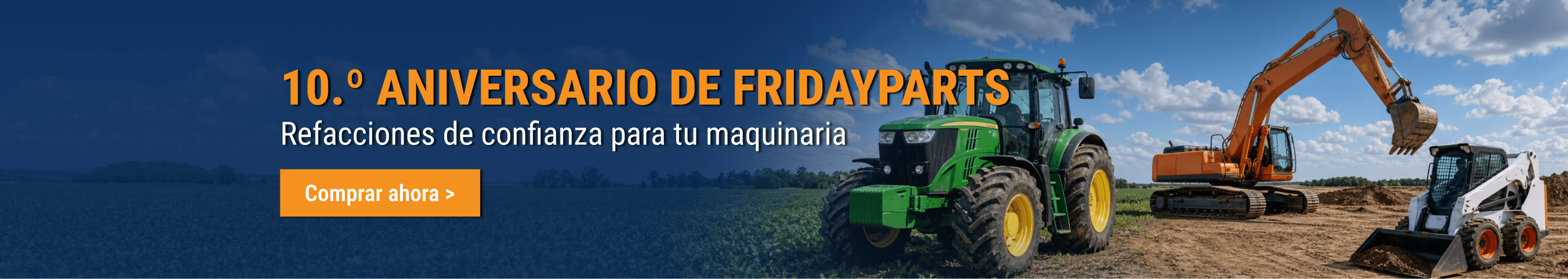 Piezas FridayParts para maquinaria pesada, FridayParts 10th Previews.