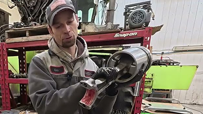 Installing New Piston Cooling Nozzles on a Cummins 855