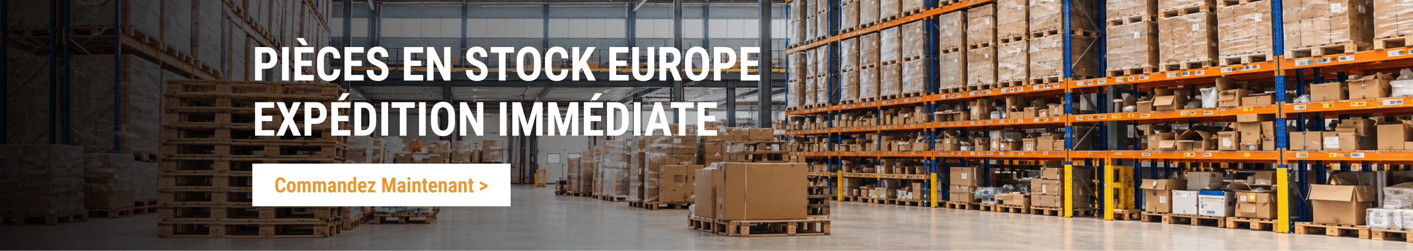 Stock de piezas para maquinaria de construcción en la UE – envío rápido