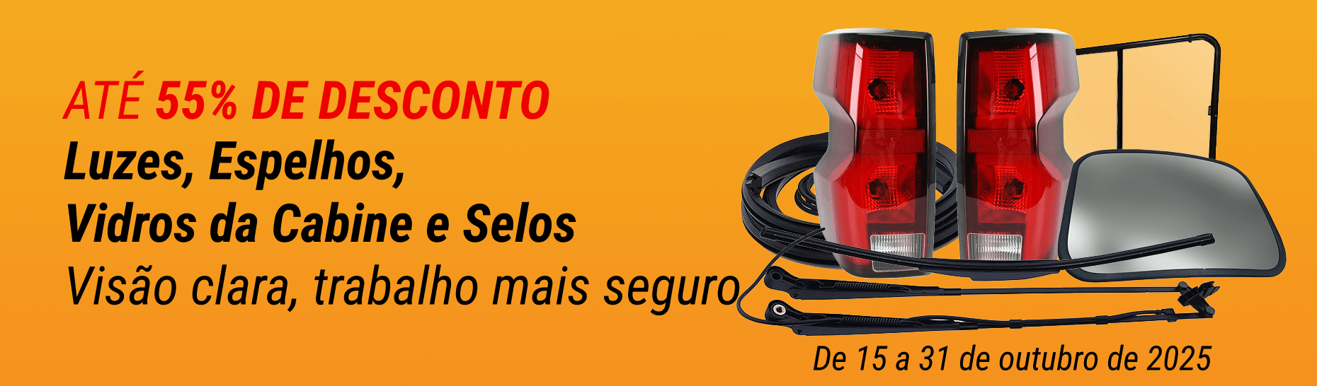 Grandes ofertas da FridayParts em peças de motor, elétricas e de manutenção para equipamentos agrícolas e de construção.
