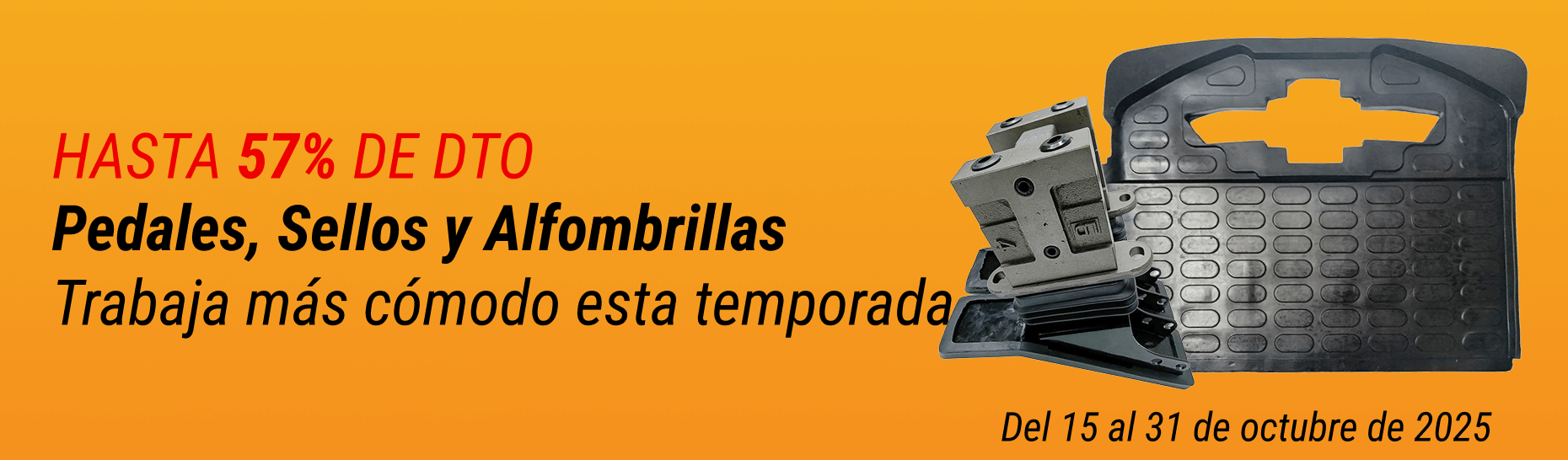 Grandes ofertas de FridayParts en piezas de motor, eléctricas y de mantenimiento para equipos agrícolas y de construcción.