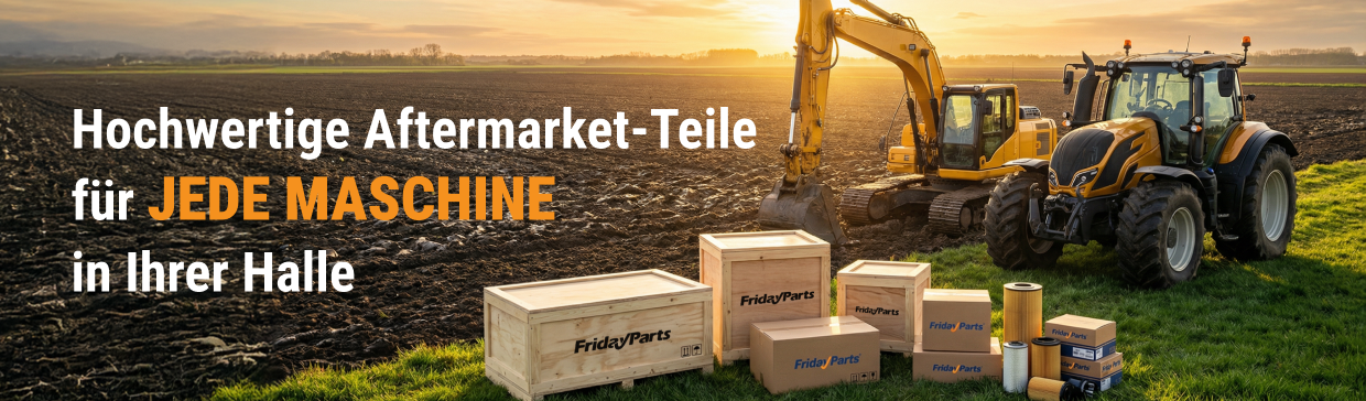 Tolle Angebote bei FridayParts für Motor-, Elektronik- und Wartungsteile sowie Werkzeuge für Land- und Baumaschinen.